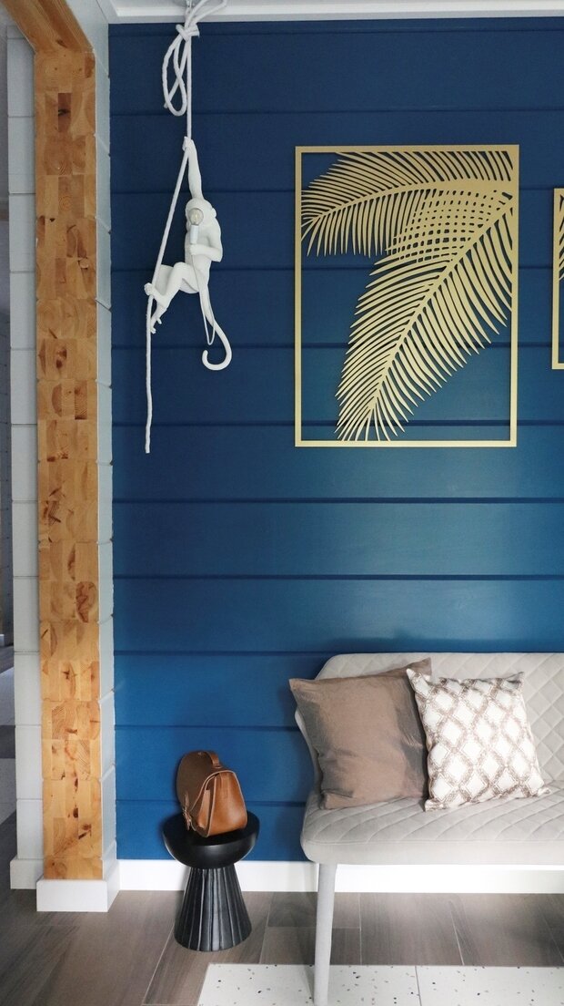 Фотография: Прихожая в стиле Современный, Эклектика, Эко, Скандинавский, Дом, Проект недели, Дом и дача, Московская область, Виктория Качуровская, Александра Бронникова, 4 и больше, Более 90 метров, Черноголовка, Twosides.pro, Дмитрий Шешунов – фото на INMYROOM