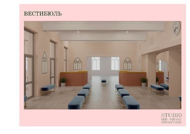 Фото из портфолио Зимний сад и вестибюль дворца культуры – фотографии дизайна интерьеров на INMYROOM