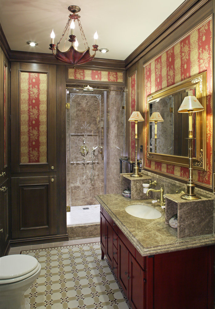 Фотография: Ванная в стиле Прованс и Кантри, Классический, Квартира, Дома и квартиры, Проект недели – фото на INMYROOM