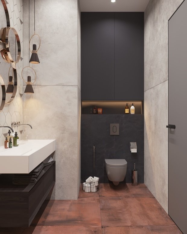 Фото из портфолио Интересный современный – фотографии дизайна интерьеров на INMYROOM