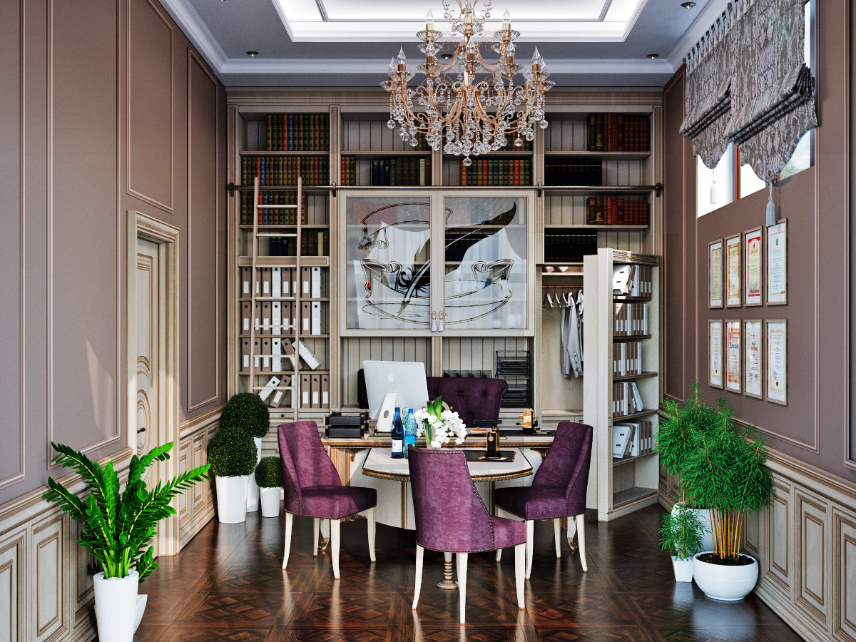 Фото из портфолио Офис в классическом стиле в Крыму – фотографии дизайна интерьеров на INMYROOM Фото из портфолио Офис в классическом стиле в Крыму – фотографии дизайна интерьеров на INMYROOM