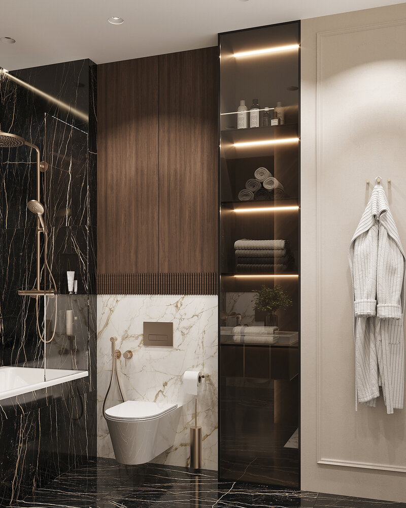 Фото из портфолио Дизайн интерьера квартиры в ЖК «Событие» в современном стиле – фотографии дизайна интерьеров на INMYROOM Фото из портфолио Дизайн интерьера квартиры в ЖК «Событие» в современном стиле – фотографии дизайна интерьеров на INMYROOM