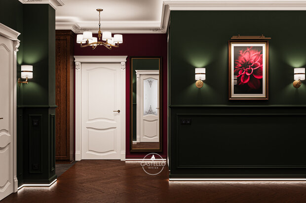Фото из портфолио Часть квартиры (Б. Козихинский пер.) - 47 м² – фотографии дизайна интерьеров на INMYROOM