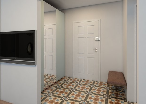 Фото из портфолио Квартира вокруг аквариума – фотографии дизайна интерьеров на INMYROOM