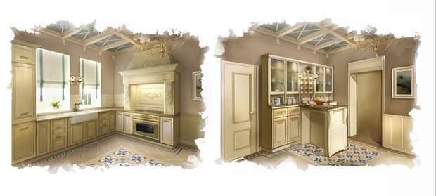 Фото из портфолио классика – фотографии дизайна интерьеров на INMYROOM