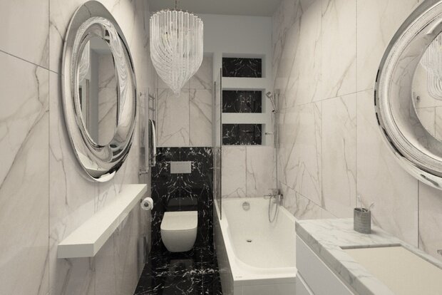 Фото из портфолио ЖК ФилиГрад 29 кв.м – фотографии дизайна интерьеров на INMYROOM