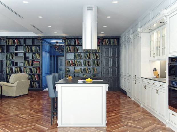 Фото из портфолио Американская классика. – фотографии дизайна интерьеров на INMYROOM