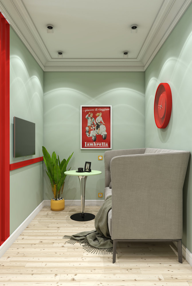 Фотография: Гостиная в стиле Современный, Квартира, Студия, Проект недели, Марина Саркисян, Финляндия, до 40 метров – фото на INMYROOM