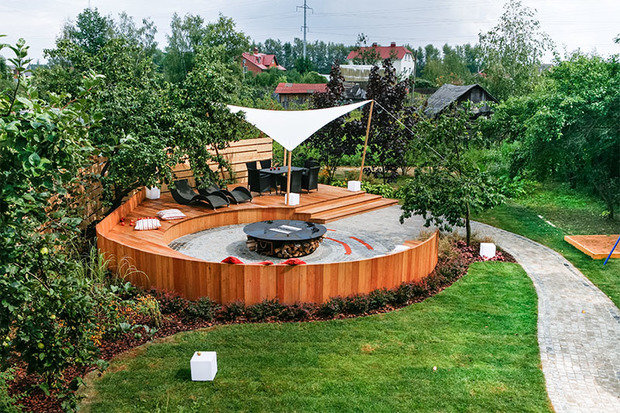 Фотография: Ландшафт в стиле Современный, Стиль жизни, Дача, Дачный ответ – фото на INMYROOM