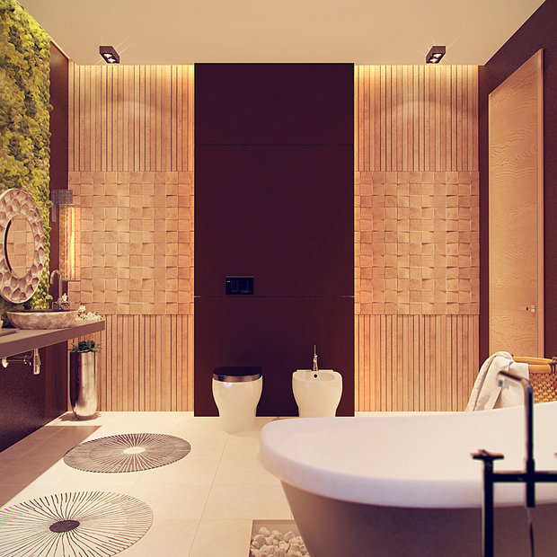 Фото из портфолио Дом с панорманым остеклением в г.Краснодар – фотографии дизайна интерьеров на INMYROOM