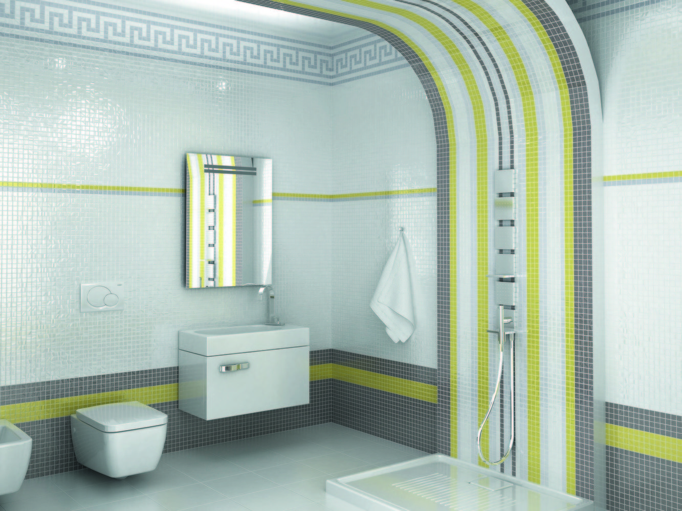 Фотография: Ванная в стиле Современный, Кухня и столовая, Интерьер комнат, Бассейн, Кухонный фартук – фото на INMYROOM Фотография: Ванная в стиле Современный, Кухня и столовая, Интерьер комнат, Бассейн, Кухонный фартук – фото на INMYROOM