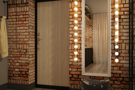 Дизайн проект прихожей для холостяка, г. Москва