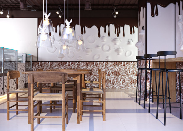 Фото из портфолио Сладкоежка – фотографии дизайна интерьеров на INMYROOM