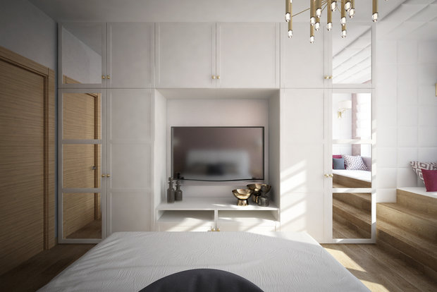 Фото из портфолио Квартира 80 М² (Екатеринбург) – фотографии дизайна интерьеров на INMYROOM