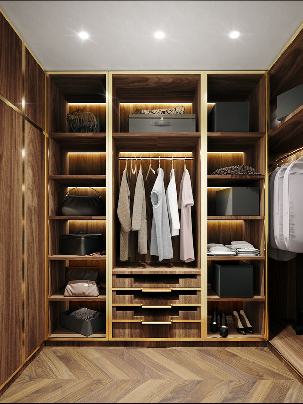 Фото из портфолио Квартира в ЖК О7 – фотографии дизайна интерьеров на INMYROOM