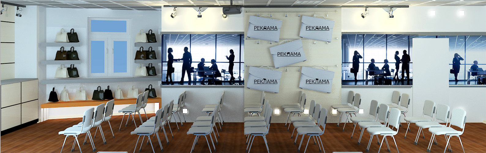 Фото из портфолио Офис НЛП. Лекционные залы. – фотографии дизайна интерьеров на INMYROOM Фото из портфолио Офис НЛП. Лекционные залы. – фотографии дизайна интерьеров на INMYROOM