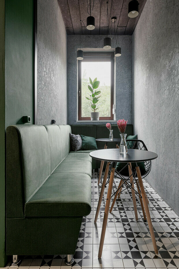 Фото из портфолио Кофейня "LOGOS" – фотографии дизайна интерьеров на INMYROOM