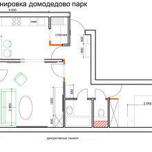 Фото из портфолио Проект 2-х комнатной квартиры – фотографии дизайна интерьеров на INMYROOM