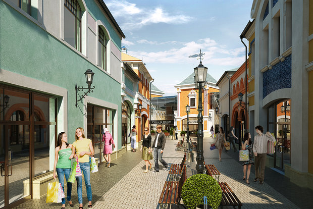 Фото из портфолио Outlet Village — «HINES». – фотографии дизайна интерьеров на InMyRoom.ru