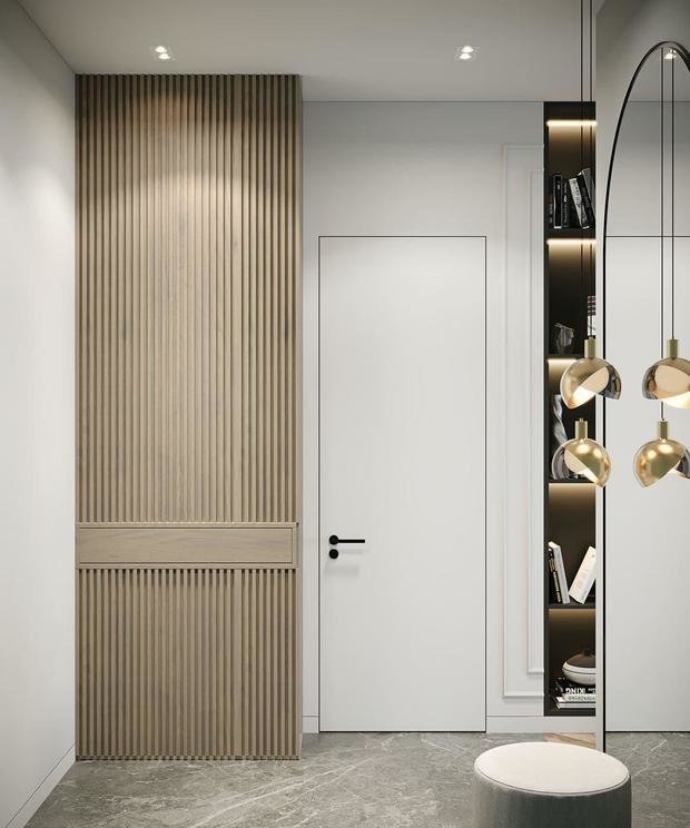 Фото из портфолио Современный стиль с зеленными акцентами в ЖК Петровская Доминанта – фотографии дизайна интерьеров на INMYROOM