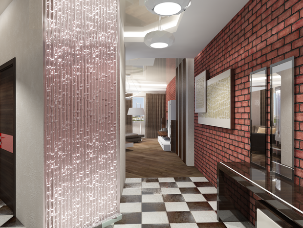 Фото из портфолио Квартира для молодого человека – фотографии дизайна интерьеров на INMYROOM