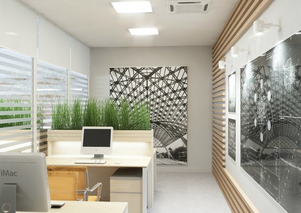 Фото из портфолио Офис – фотографии дизайна интерьеров на INMYROOM