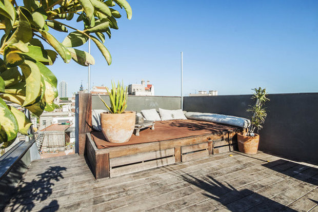 Фотография: Балкон, Терраса в стиле Лофт, Малогабаритная квартира, Квартира, Дома и квартиры – фото на INMYROOM