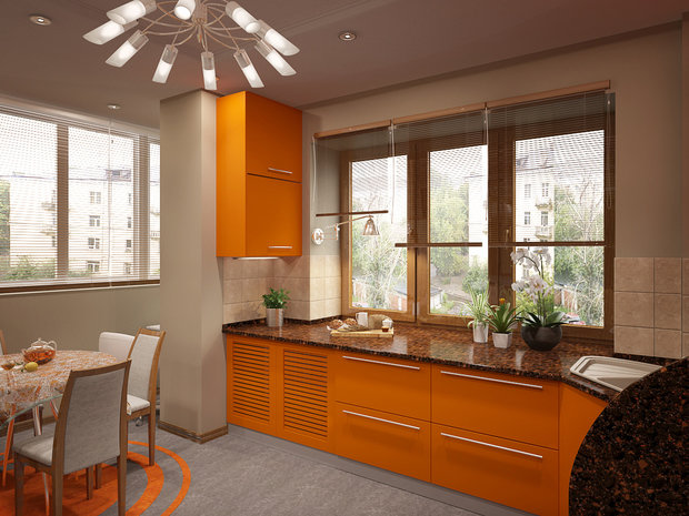 Фото из портфолио Трехкомнатная квартира в Балашихе – фотографии дизайна интерьеров на INMYROOM