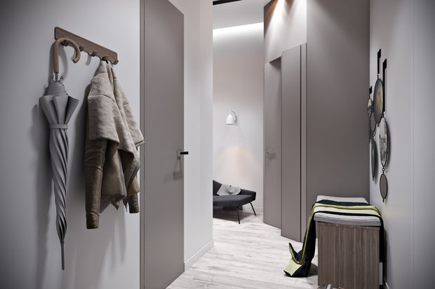 Фото из портфолио Монохромная элегия – фотографии дизайна интерьеров на INMYROOM