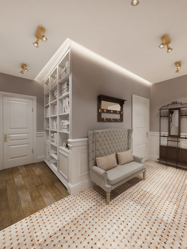 Фото из портфолио Изысканность по-французски – фотографии дизайна интерьеров на INMYROOM