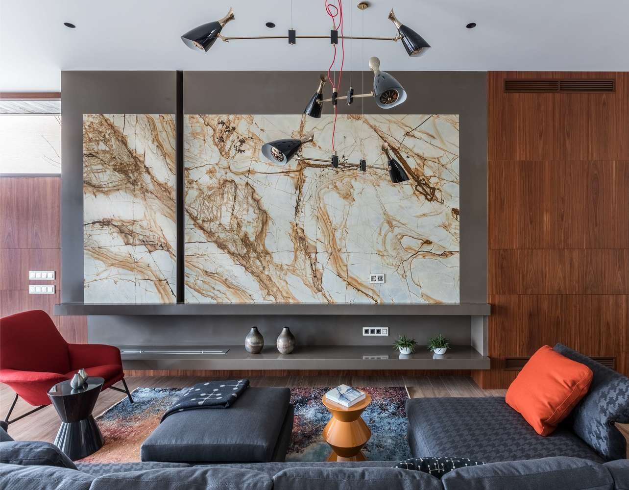 Фотография: Гостиная в стиле Современный, Дом, Проект недели, Дом и дача, Московская область, Ольга Черненко, Кирпичный дом, 4 и больше, Более 90 метров, #эксклюзивныепроекты – фото на INMYROOM Фотография: Гостиная в стиле Современный, Дом, Проект недели, Дом и дача, Московская область, Ольга Черненко, Кирпичный дом, 4 и больше, Более 90 метров, #эксклюзивныепроекты – фото на INMYROOM