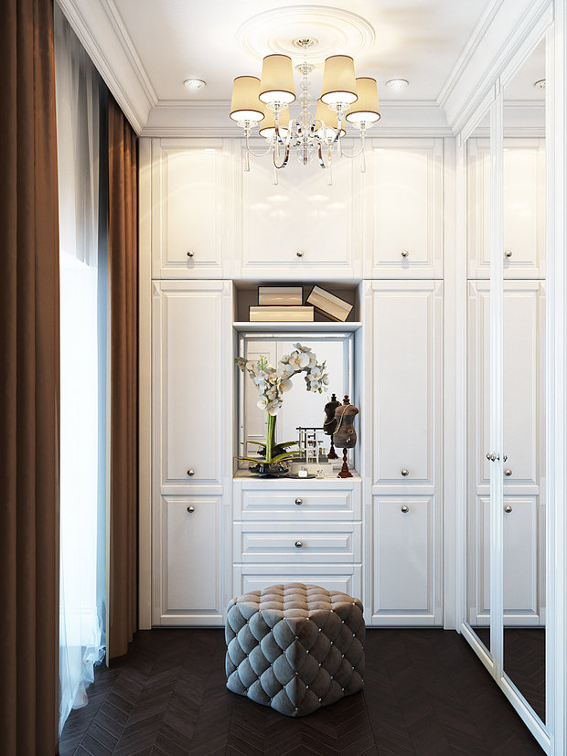 Фото из портфолио Светлая классика – фотографии дизайна интерьеров на INMYROOM