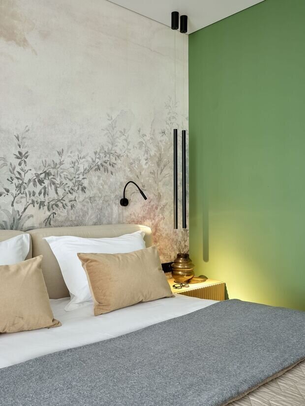 Фотография: Спальня в стиле Современный, Проект дня, 2 комнаты, 60-90 метров – фото на INMYROOM