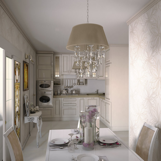 Фото из портфолио Легкая классика – фотографии дизайна интерьеров на INMYROOM