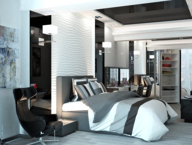 Фото из портфолио Элегантность черного цвета в интерьере - interior Design IDeas – фотографии дизайна интерьеров на INMYROOM