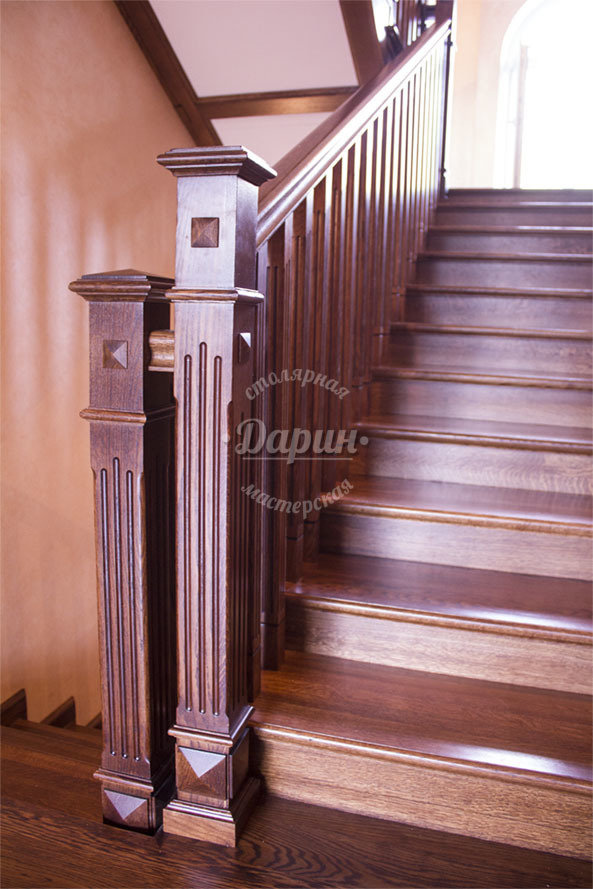 Фото из портфолио Лестница в классическом английском стиле – фотографии дизайна интерьеров на INMYROOM