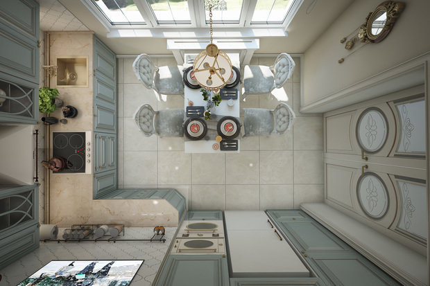 Фото из портфолио Кухня в стиле прованс – фотографии дизайна интерьеров на INMYROOM