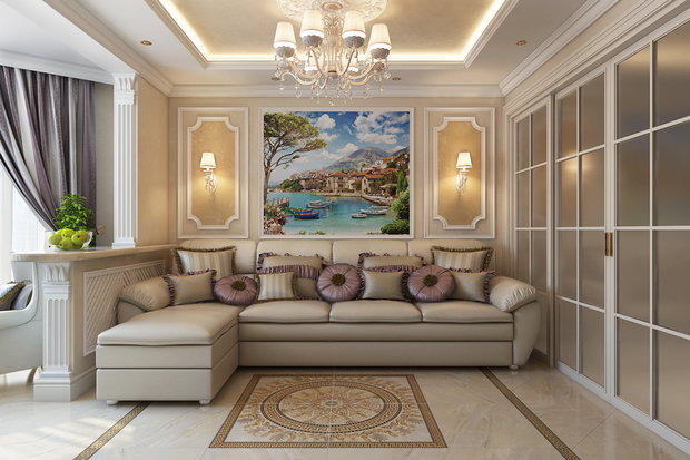 Фото из портфолио Классическая роскошь – фотографии дизайна интерьеров на INMYROOM