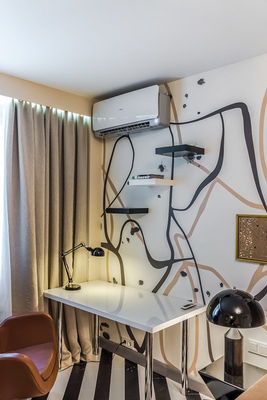 Фотография: Офис в стиле Современный, Декор интерьера, Интерьер комнат, Хрущевка – фото на INMYROOM Фотография: Офис в стиле Современный, Декор интерьера, Интерьер комнат, Хрущевка – фото на INMYROOM