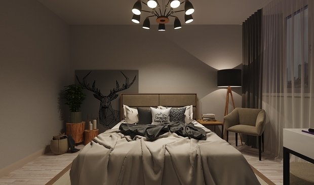 Фото из портфолио Спальня – фотографии дизайна интерьеров на INMYROOM