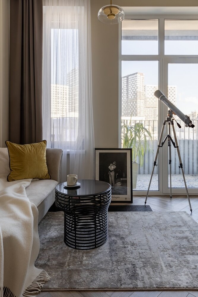 Фотография: Гостиная в стиле Современный, Малогабаритная квартира, Квартира, Студия, Проект недели, Москва, Монолитный дом, до 40 метров, Сара Михайлова – фото на INMYROOM Фотография: Гостиная в стиле Современный, Малогабаритная квартира, Квартира, Студия, Проект недели, Москва, Монолитный дом, до 40 метров, Сара Михайлова – фото на INMYROOM