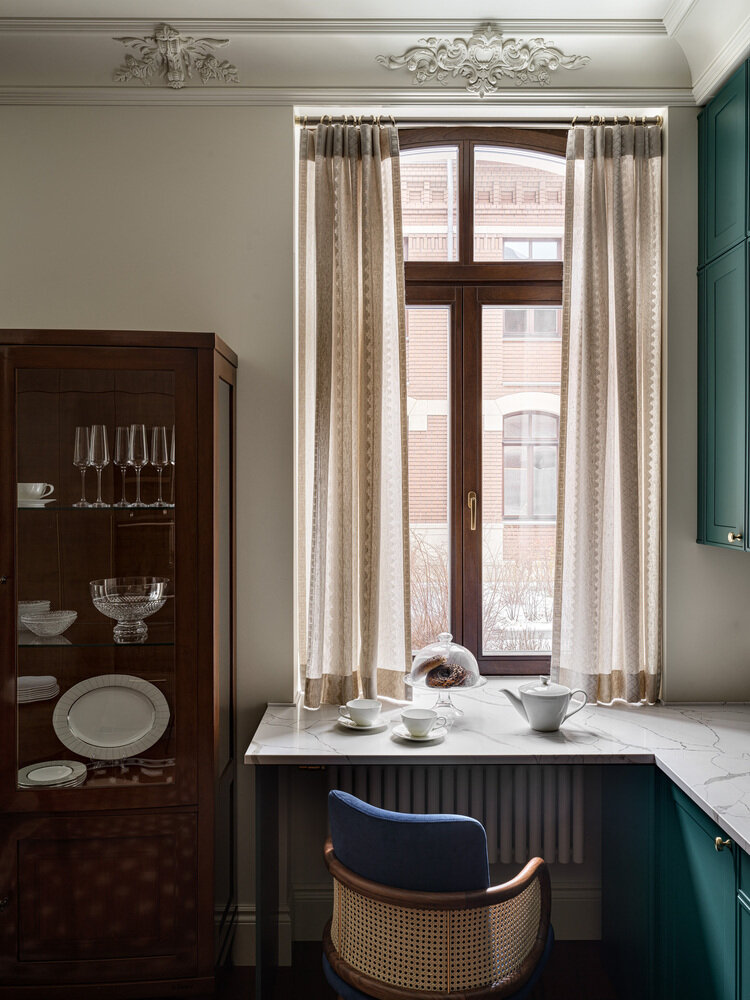 Фотография: Кухня и столовая в стиле Современный, Эклектика, Классический, Проект дня, Москва, Таунхаус, 3 комнаты, 60-90 метров, ЖК «Меценат», Татьяна Кожевникова, Валерия Куракова – фото на INMYROOM Фотография: Кухня и столовая в стиле Современный, Эклектика, Классический, Проект дня, Москва, Таунхаус, 3 комнаты, 60-90 метров, ЖК «Меценат», Татьяна Кожевникова, Валерия Куракова – фото на INMYROOM