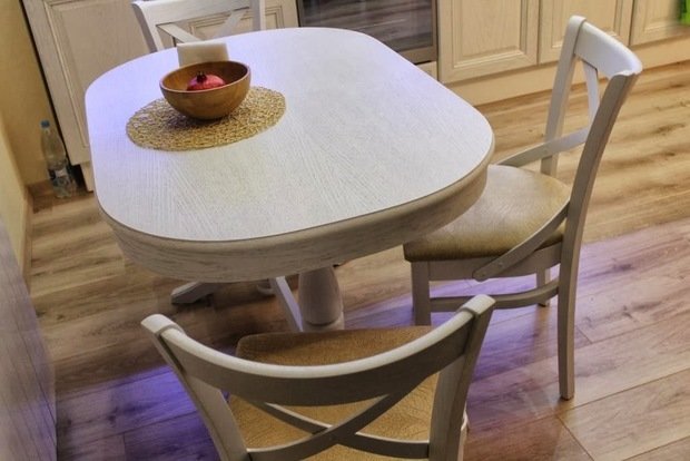 Фото из портфолио Белая кухня "Алиса в зазеркалье" Marko Studio – фотографии дизайна интерьеров на INMYROOM