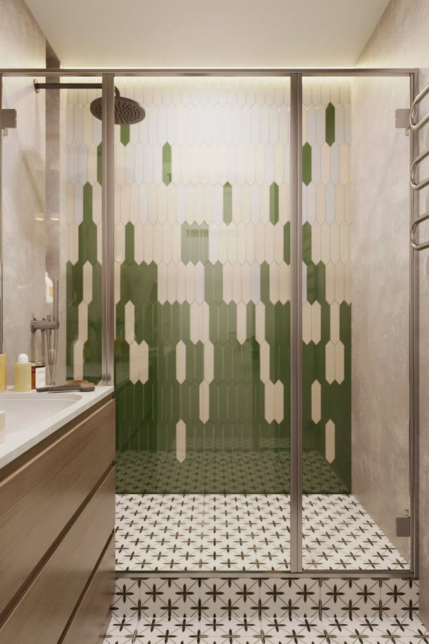 Фото из портфолио Квартира 56м2 Большая Спасская – фотографии дизайна интерьеров на INMYROOM