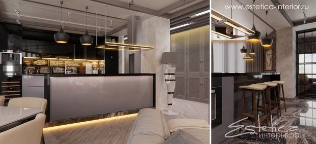 Фото из портфолио • Townhouse • ( этот проект занял 1 место в конкурсе) – фотографии дизайна интерьеров на INMYROOM