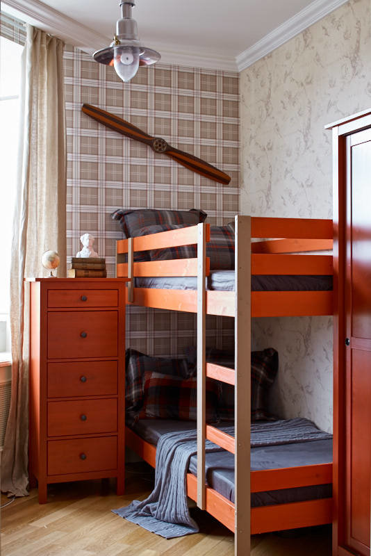 Фотография: Детская в стиле Современный, Квартира, Проект недели, Москва, Наталья Гусева, 4 и больше, 60-90 метров – фото на INMYROOM