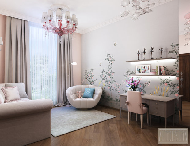 Фото из портфолио Уютный загородный дом - детская зона – фотографии дизайна интерьеров на INMYROOM
