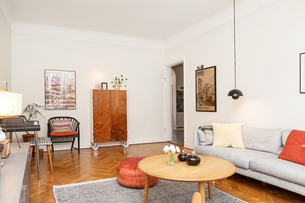 Фото из портфолио Hantverkaregatan 17 – фотографии дизайна интерьеров на INMYROOM