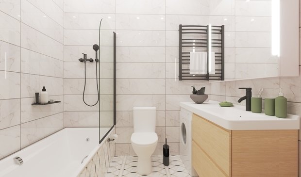 Фото из портфолио Санузел – фотографии дизайна интерьеров на INMYROOM