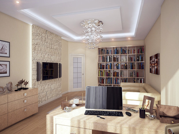 Фото из портфолио Бежевая неоклассика – фотографии дизайна интерьеров на INMYROOM